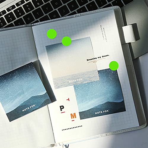 Light Green 0.75 inch Round Color Coding Circle Dots Labels in Box 1000pcs - color: Light Green, size: 1 Roll-1000PCS
