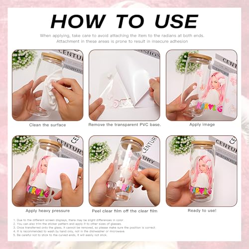4 Sheet UV DTF Cup Wraps for 16 Oz Glass Cups American Football (04) - style: Ra1