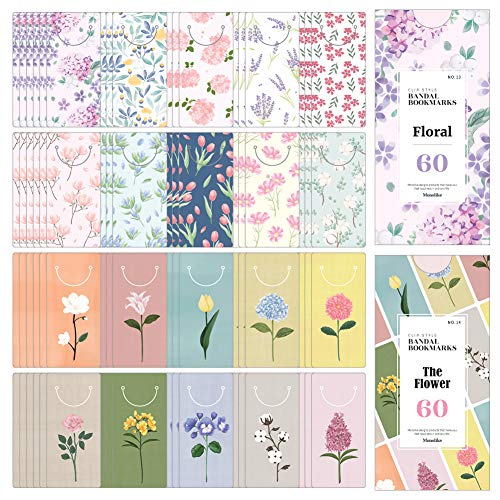 Monolike Bandal Bookmarks Floral + The Flower, 120 Pieces - color: Floral + the Flower