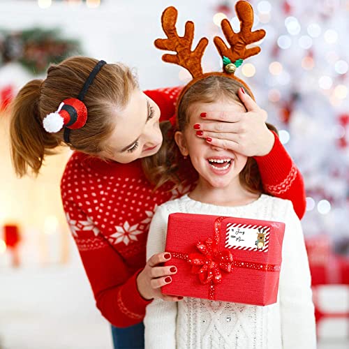Outus 800 Pcs Christmas Gift Tags to from Labels 8 Styles,Cute Style - style: Cute Style