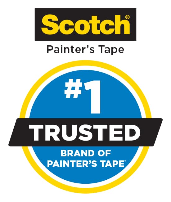 Scotch General Purpose Masking Tape, 1 Inch Wide, 1 Roll, 2050 - size: 0.94 inches