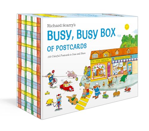 Richard Scarry's Busy, Busy Box of Postcards: 100 Colorful Postcards to Save and Share