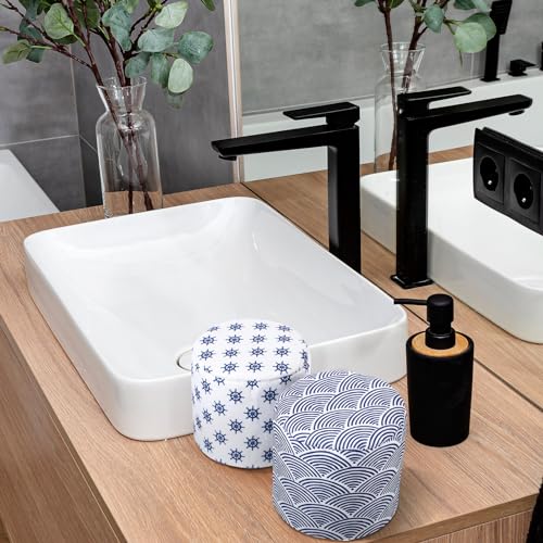 Hoolerry 6 Pcs Decorative Toilet Paper Roll Covers, Nautical - style: Nautical