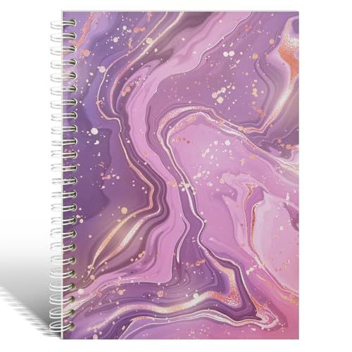 A5 Reusable Sticker Book Collecting Storage Album for Adults, Pink - style: Pastel Marble Pattern
