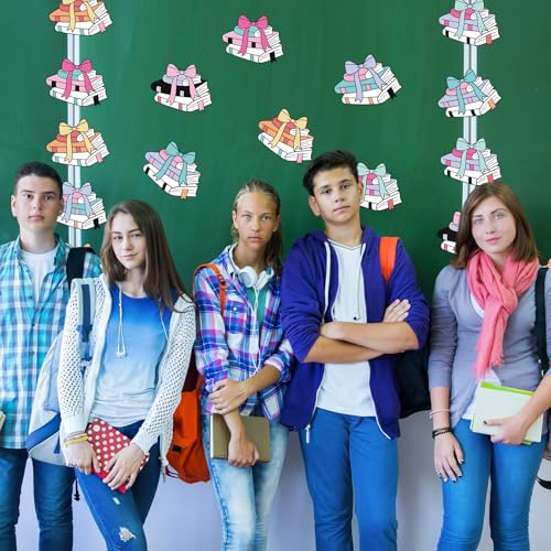 Chuangdi 60 Pcs Backpack Cutouts Book for Classroom - style: Book