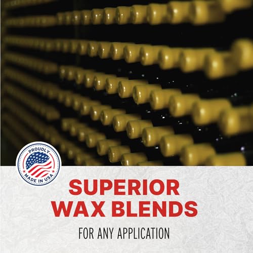 Blended Waxes, Inc. Bottle Sealing Wax Beads, Premium Pastille Wax Seal Beads For Wine, Beer, and Liquor Bottle Closure, Seals Between 25-30 Bottles, 1 lb, Gold - color: Gold