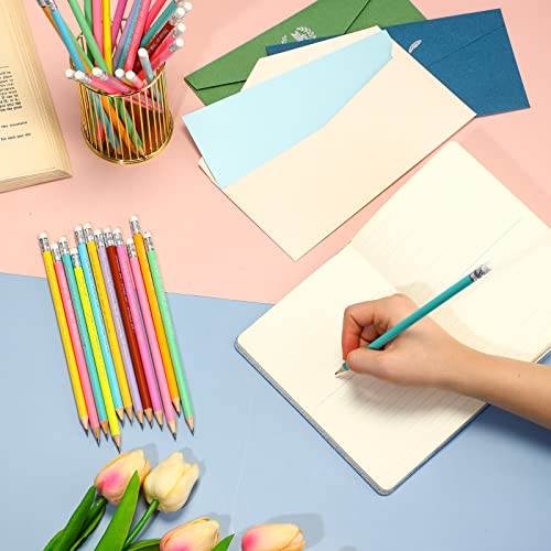 Fumete 240 Pcs Inspirational Pencils Bulk for Student Back to School Gifts from Teacher Motivational Pre Sharpened #2 HB Pencils with Eraser Positive Classroom Must Have Supplies for Kids (Pastel) - color: Black