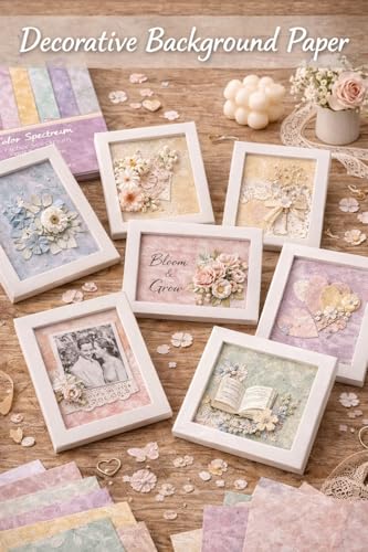 Scrapbook Paper Pad, 6x6 Inch, Single-Sided Decorative Craft Paper, 24 Sheets for Scrapbooking, Cardmaking & DIY Crafts - Vintage Pastel Pink - color: 6x6 Vintage Pastel Pink