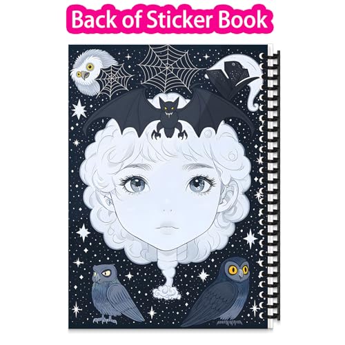 B5 Reusable Sticker Collecting Book Blank Sticker Album (Style C Black) - color: Style C Black