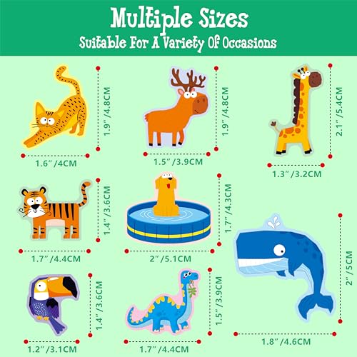 1100PCS Animal Stickers, 220 Designs Wild/Marine/Farm Animals Decals-Dogs, Cats, Dinosaurs, Cute Motivational Reward Stickers, Decorative Sticker for Kids, Animal Party, Scrapbook, Craft (40 Sheets) - style: Animal