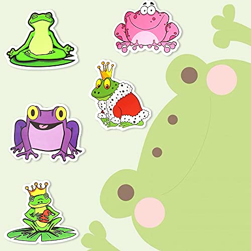 Frog Stickers 50Pcs for Water Bottles Scrapbook, Gifts for Teens - style: Frog Stickers
