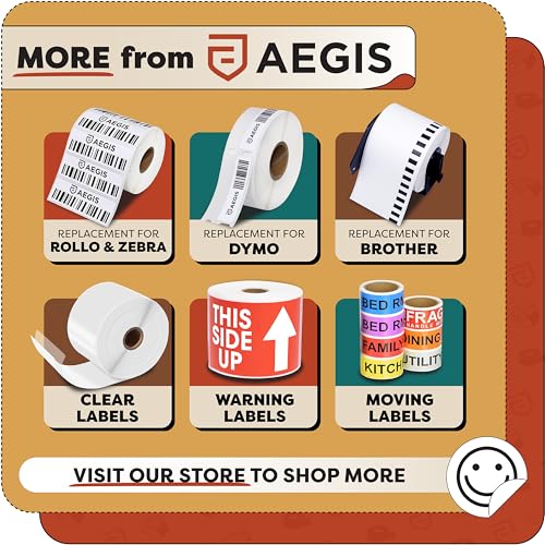 1" X 2" Clear Label Covers (1 Roll, 500 Labels) - size: 1" X 2"