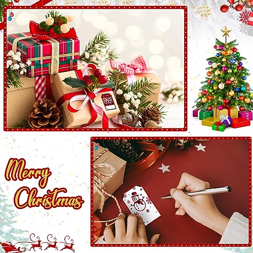 Outus 800 Pcs Christmas Gift Tags to from Labels 8 Styles, Snowman Style - style: Snowman Style