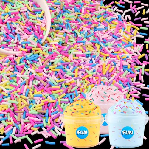 110g Non-edible Slime Mix Ins Slime Add Ins, Fake Sprinkles Slime Charms B - color: Muticolor