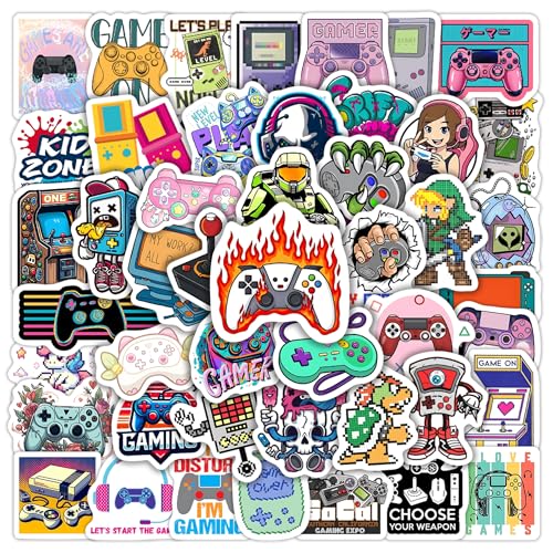 Game Gamepad Water Bottle Stickers for Kids 70 Pcs - color: Non-luminescent-380ksxx