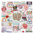 Teacher Stickers 110PCS, Vinyl Waterproof,Teacher Appreciation - color: Teacher Stickers
