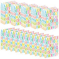 25 Sheets Letter Stickers 1350 Pcs Alphabet Stickers (Candy, 1 Inch) - color: Candy, size: 1 Inch