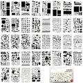 36 PCS Plastic Journal Stencils for Bullet Junk Journal Notebook Diary Drawing Scrapbook Journal Stencil Templates 4x7 Inch