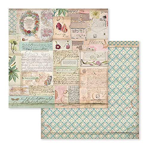 Stamperia Intl Scrapbooking Paper, Multi-Colored 10 Pack
