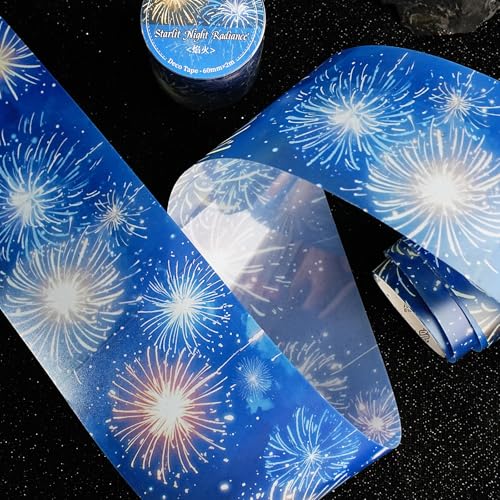 PET Tape Stickers for Journaling Supplies, Sky Tape Stickers for Scrapbook | Cloud 6Rolls Decorative Sky Cloud Star Themed Journal Stickers for Scrapbooking, Journaling, Junk Journal Supplies,Planner - color: Island