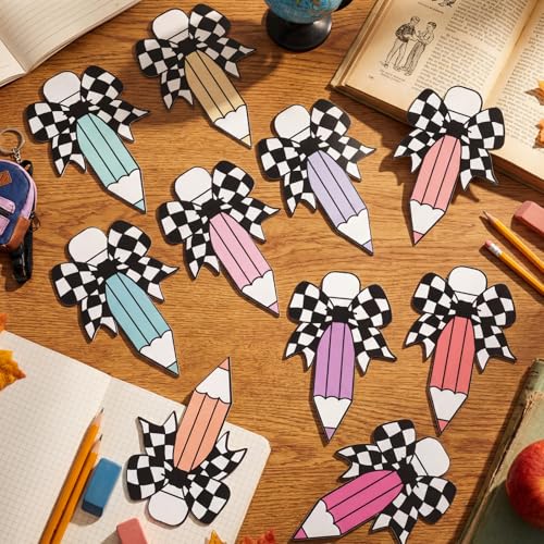 Chuangdi 60 Pcs Backpack Cutouts Pencil for Classroom - style: Pencil