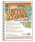Strathmore Wire Bound Visual Journal, 100 lb. Drawing Paper, 9 X 12 inches, 42 Sheets (460-9) - size: 9x12, style: Drawing