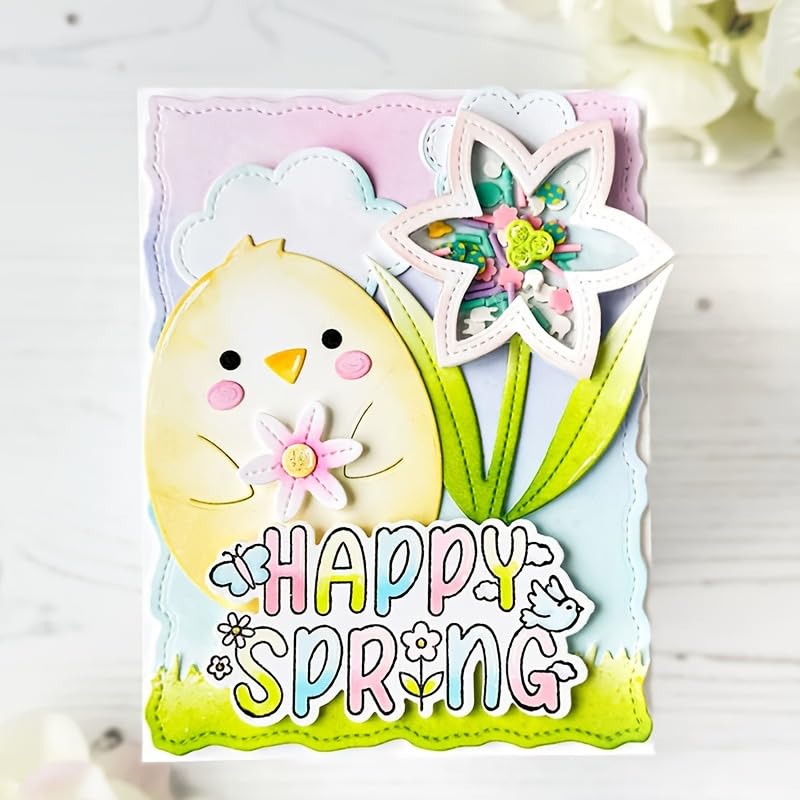 Lapoo Flowers Cutting Die for Scrapbooking - Durable Metal Cutting Die for DIY Scrapbook Photo Album Decorative Paper Card, Scrapbooking Die-cuts (Daffodils 4.1 x 3.7 in) - color: Daffodils 4.1 x 3.7 in