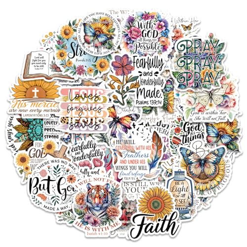 100 Pcs Christian Faith Stickers - color: Christ, style: Art Deco