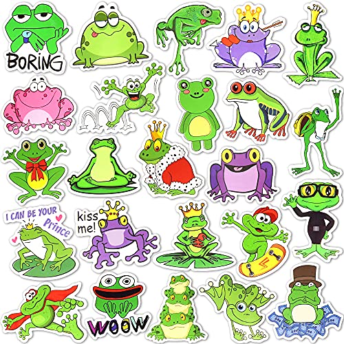 Frog Stickers 50Pcs for Water Bottles Scrapbook, Gifts for Teens - style: Frog Stickers