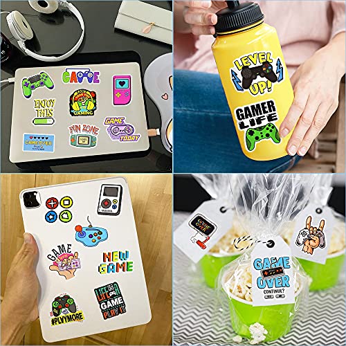 Gaming Stickers 50Pcs for Water Bottles, Gifts for Gamers Boys - style: Game Stickers