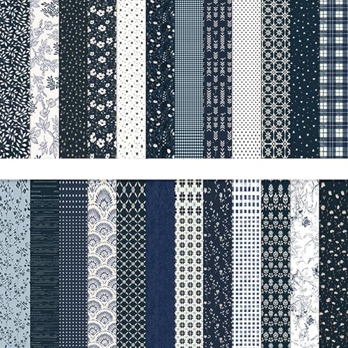 12x12 Scrapbook Paper Double Sided Patterned Paper (Blue) - color: Blue