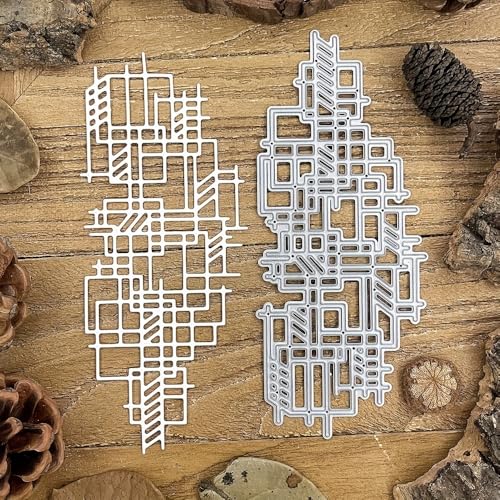 Lapoo Tool Metal Cutting Die for Scrapbooking - Durable, Cut Stencils for DIY Scrapbook Photo Album Decorative Paper Card, Card Making Supplies, Embossing (Punk Frame 2.1 x 5.1 in) - color: Punk Frame 2.1 x 5.1 in