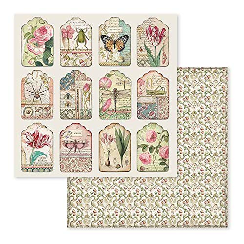 Stamperia Intl Scrapbooking Paper, Multi-Colored 10 Pack