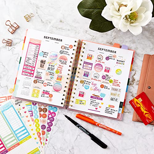 Avery Budget Planner Stickers Pack, 30 Sticker Sheets, 1,230 Total, Expense Tracker and Finance Planners, Journals or Calendars (6788) - color: Budget Pack