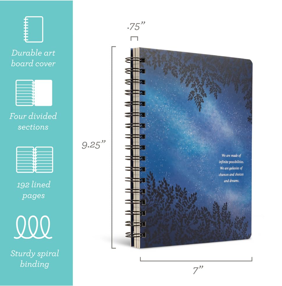 Spiral Notebook: We Are Made of Infinite Possibilities