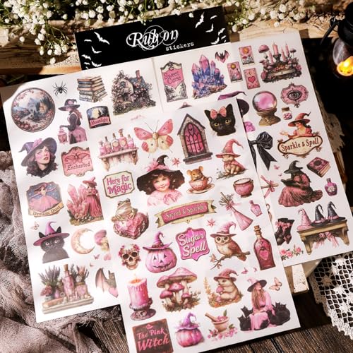 CATaireen Rub on Transfers for Crafts Vintage Scrapbooking Stickers Small Decals Adults Journaling DIY Supplies Use for Fabric Paper Wood Stone Canvas Acrylic Cloth (Plant Elements) - style: Art Deco