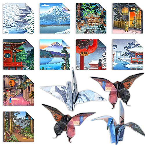 Origami Paper 6x6" Double Sided 50 Sheets 10 Colors Origami Kit,Craft Paper - color: 50sheets-building