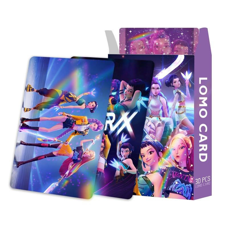 60PCS Holographic Lomo Cards, Laser Flash Girls Photo Cards for Collection & Aesthetic Decor