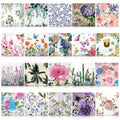 Crtiin 20 Pack Decoupage Napkins Floral Cocktail Decorative Paper Napkins - style: Style 5