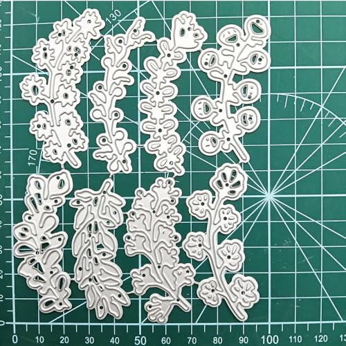 Leaf Metal Die Cuts,Various Leaves Plant Flower Cutting Dies Cut Stencils for DIY Scrapbooking Album Decorative Embossing Paper Dies Card Making (Leaf C) - style: Leaf C