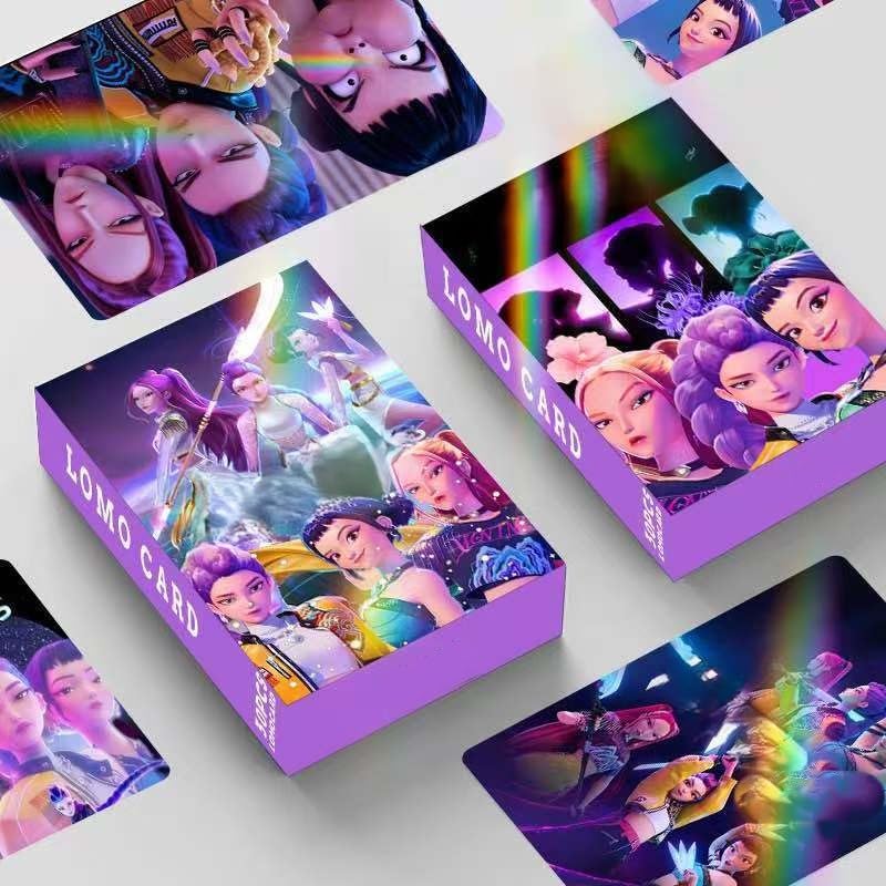 60PCS Holographic Lomo Cards, Laser Flash Girls Photo Cards for Collection & Aesthetic Decor