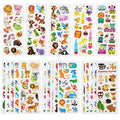 24 Sheets 400+ Animal 3D Puffy Stickers for Toddlers Kids Boys Girls - style: Cartoon Animal