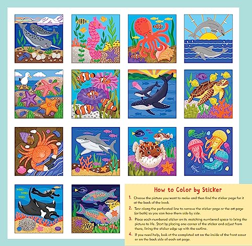 My First Color-By-Sticker Book - Under the Sea