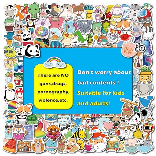 400PCS Stickers for Water Bottles - color: 400pcs Cute Stickers