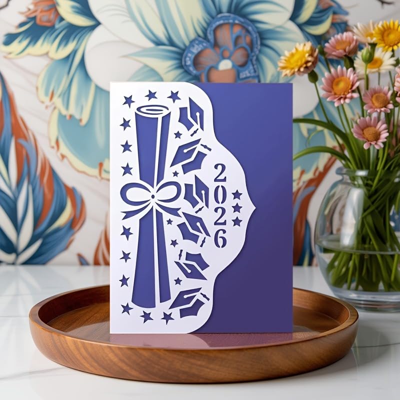 Lapoo Tool Metal Cutting Die for Scrapbooking - Durable, Cut Stencils for DIY Scrapbook Photo Album Decorative Paper Card, Card Making Supplies, Embossing (Wedding Invitation 6 x 4.9 in) - color: Wedding Invitation 6 x 4.9 in
