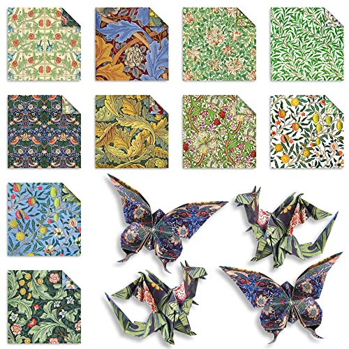 Origami Paper 6x6" Double Sided 50 Sheets 10 Colors Origami Kit,Craft Paper - color: 50sheets-Morris