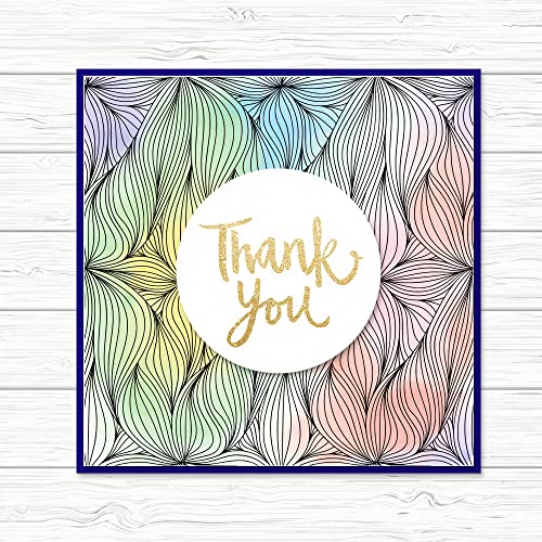 Flowers Background Clear Stamps for Card Making Decorative Plants Background Transparent Silicone Stamps for DIY Scrapbooking Supplies Embossing Paper Gift Card Album Decoration Craft - color: Wave Flowers