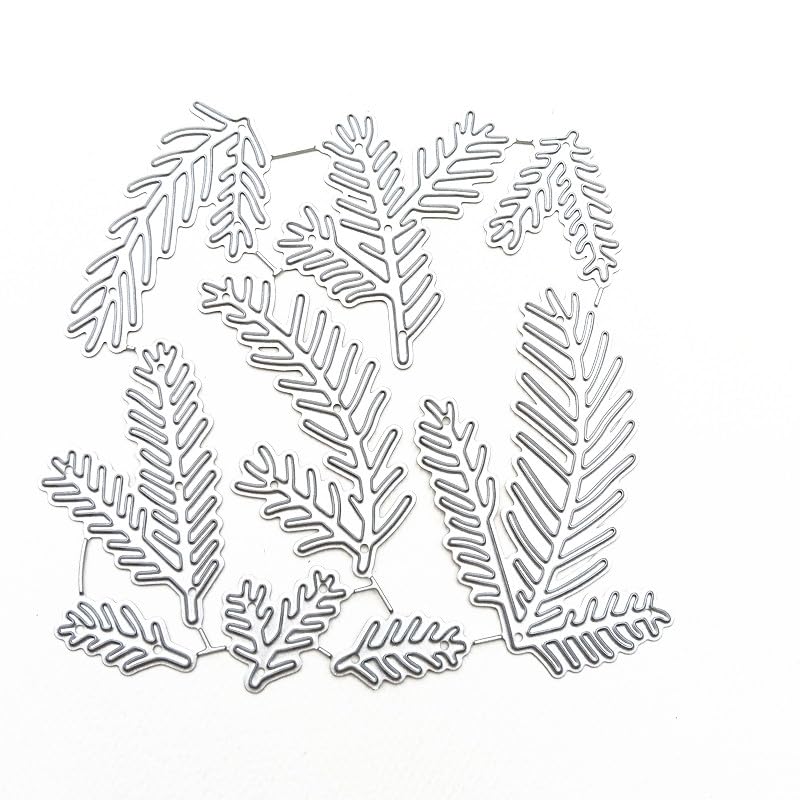 Leaf Metal Die Cuts,Various Leaves Plant Flower Cutting Dies Cut Stencils for DIY Scrapbooking Album Decorative Embossing Paper Dies Card Making (Leaf A) - style: Leaf A