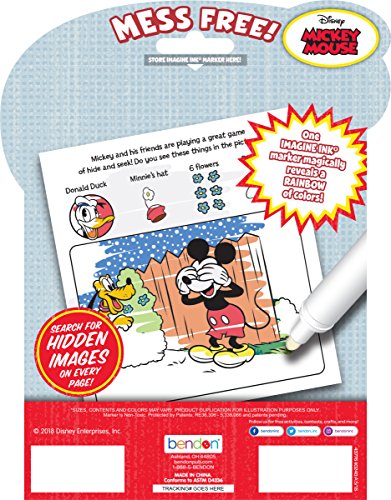 Bendon Disney 43776 Mickey Mouse Vintage Imagine Ink Magic Ink Pictures - style: Mickey Mouse