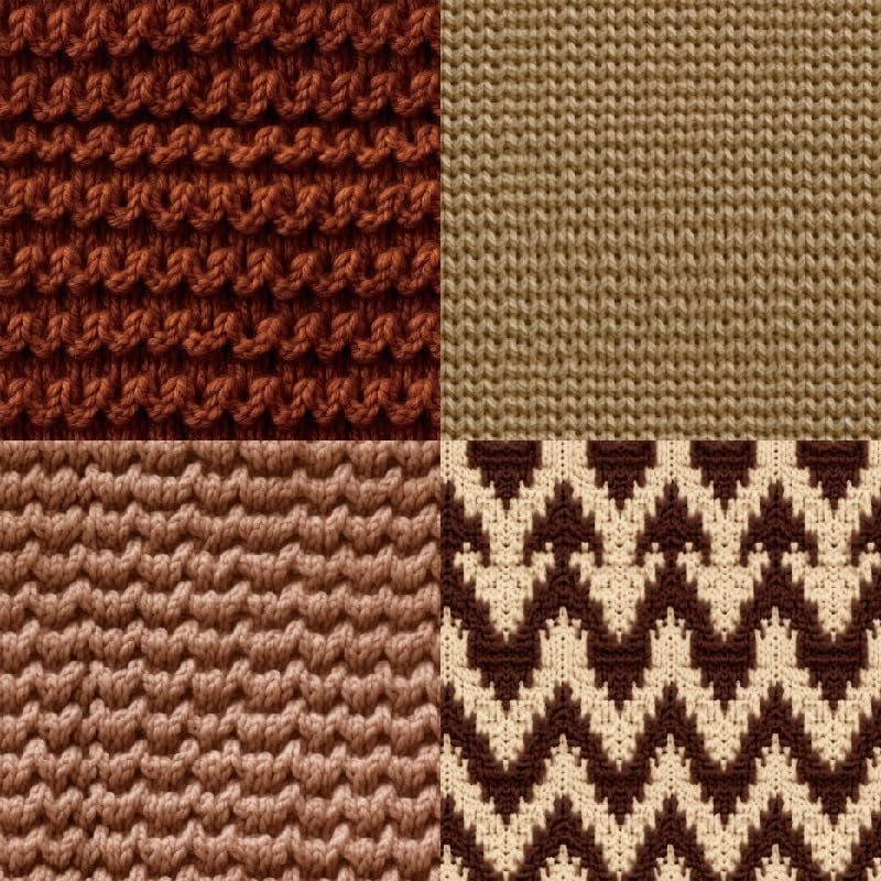 24 Sheets Knitting Wool Decorative Scrapbooking Paper Pad 6x6 Craft Paper Single-Side Card Making Supplies for Junk Journal, Holiday Journaling, Brown, Earth Tone and White - color: 6x6 Brown Knitting